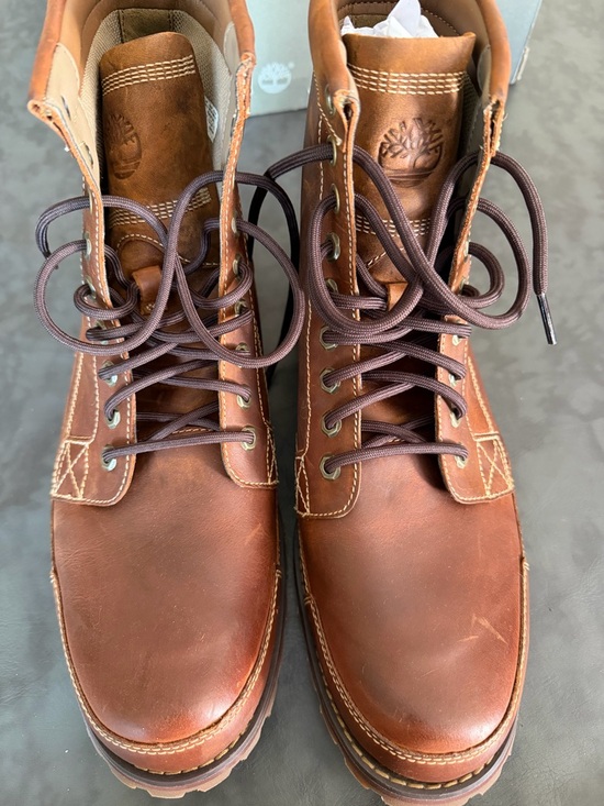 Timberland Originals 6-Inch Boot Medium Brown Nubuck TB015551 NIB Size 12 main image 12